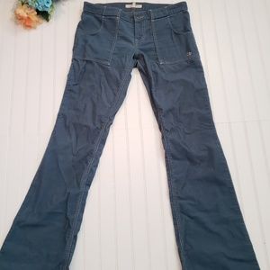 Ocean Pacific blue corduroy flare pants